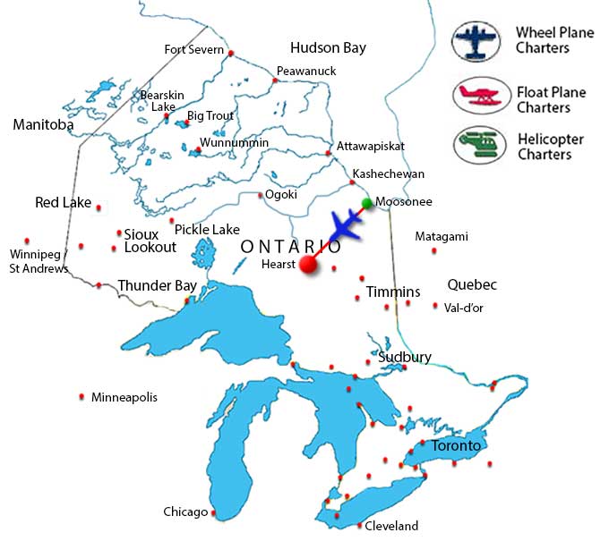 Webequie Helicopter Charter Flights